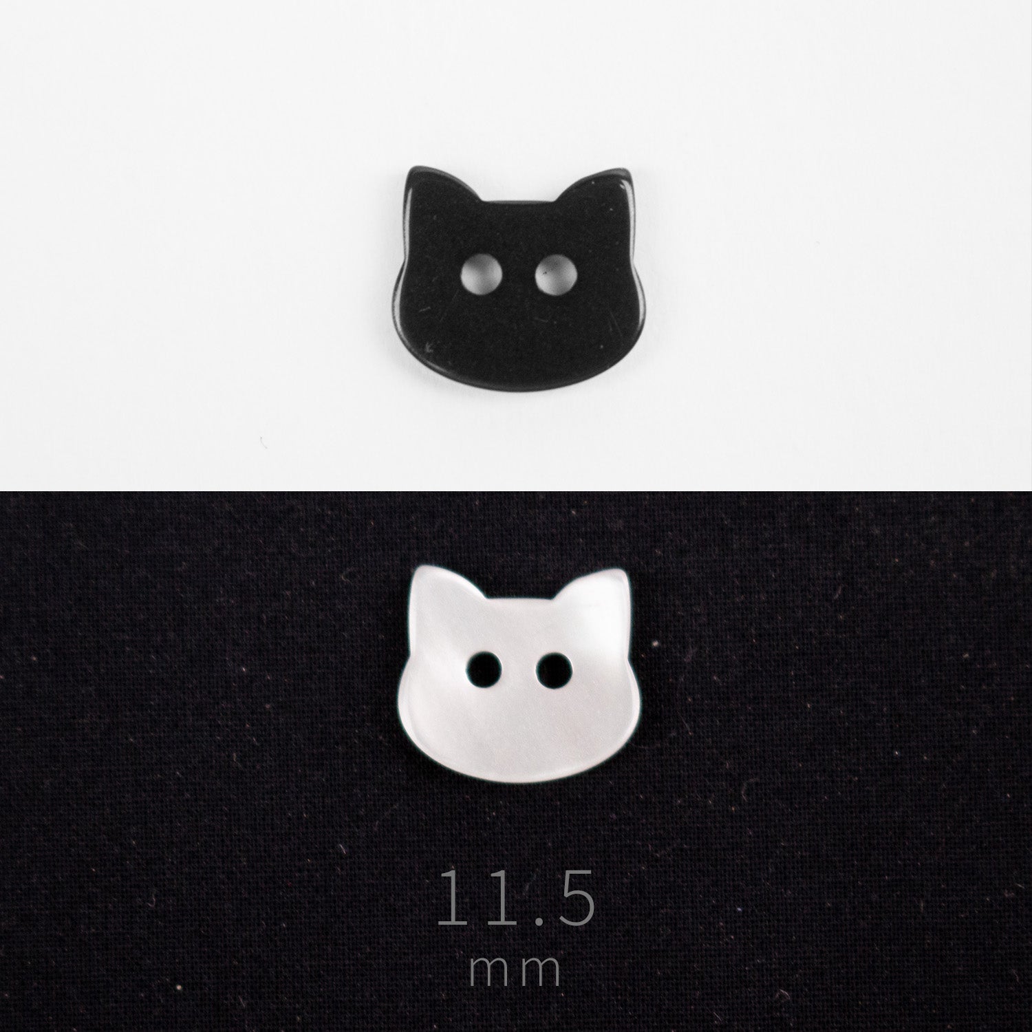 11.5mm Cat head Buttons - FO:REST Fabric 布恩堂Liberty fabrictana lawnjapanese fabricykk zipper