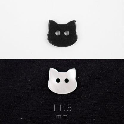 11.5mm Cat head Buttons - FO:REST Fabric 布恩堂Liberty fabrictana lawnjapanese fabricykk zipper