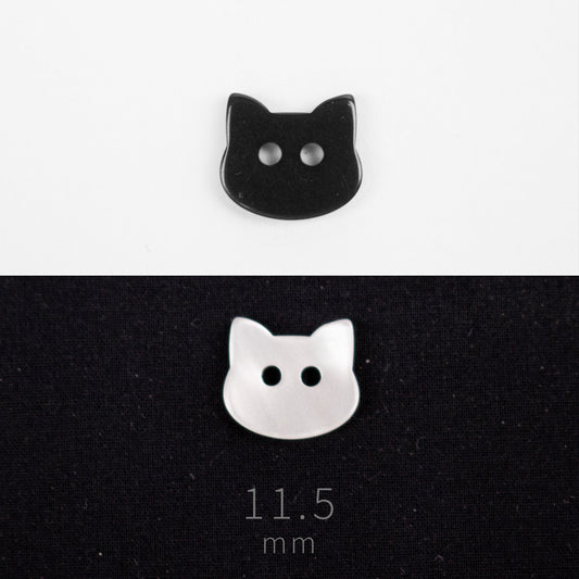 11.5mm Cat head Buttons - FO:REST Fabric 布恩堂Liberty fabrictana lawnjapanese fabricykk zipper