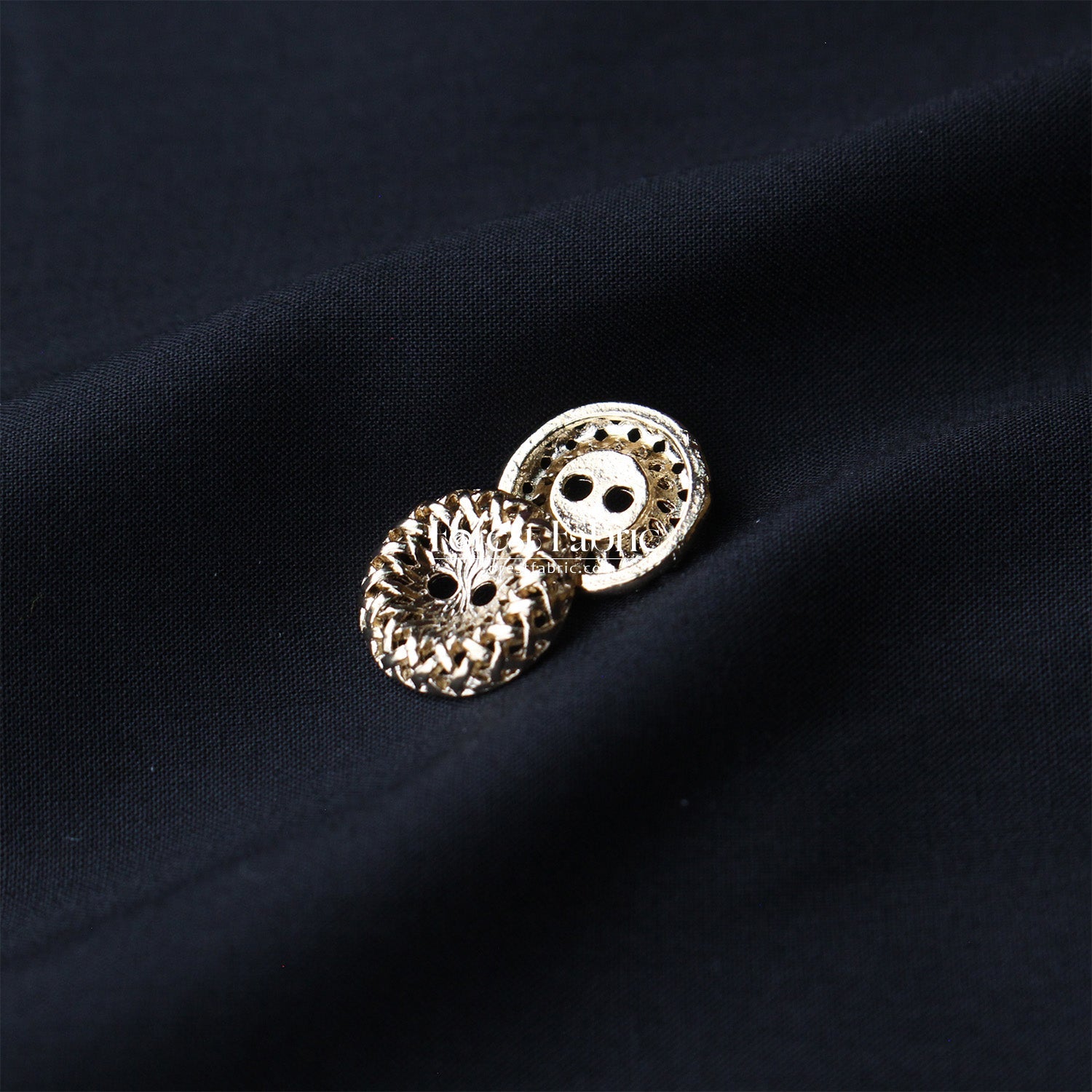11.5mm Exquisite Braided Edge Buttons - FO:REST Fabric 布恩堂Liberty fabrictana lawnjapanese fabricykk zipper