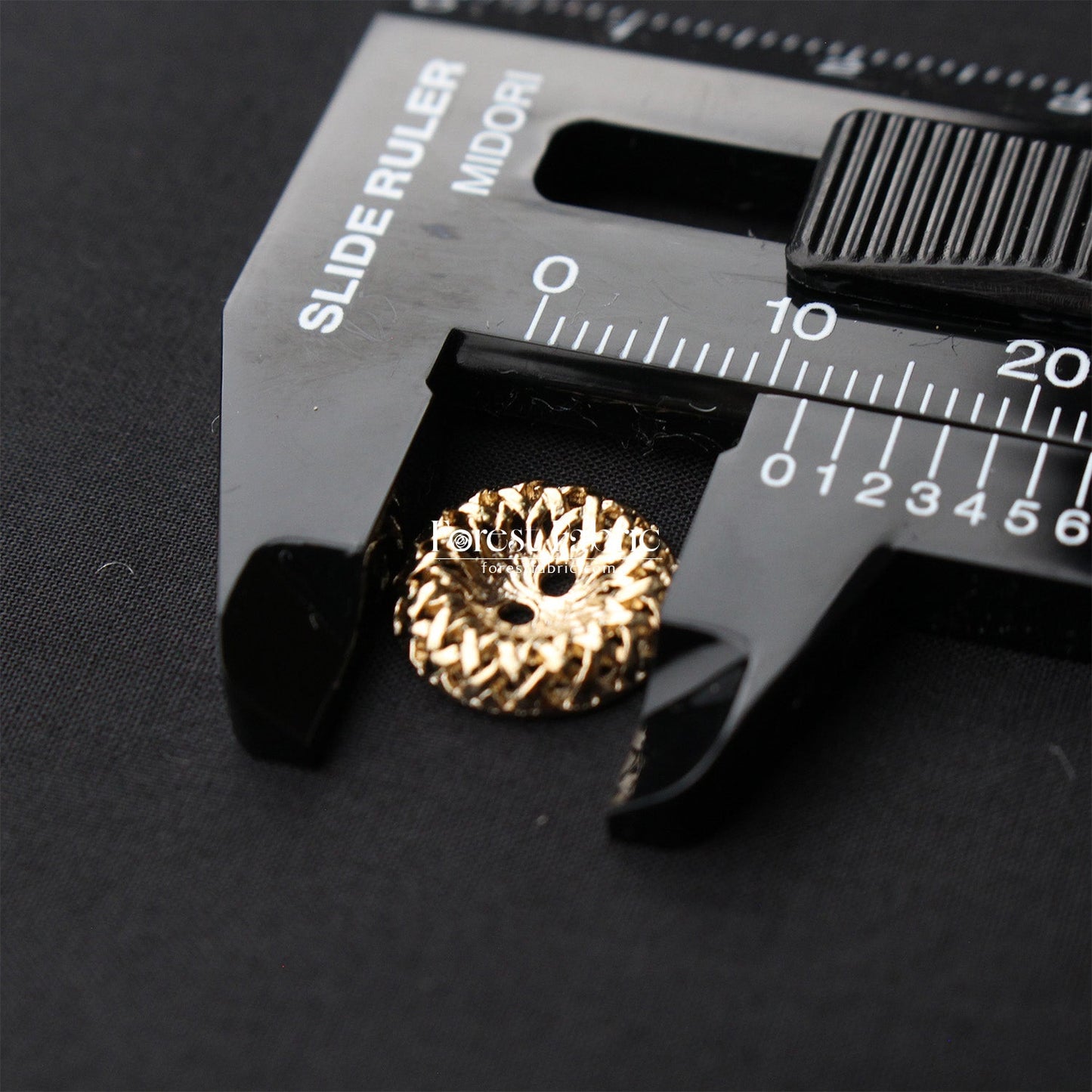 11.5mm Exquisite Braided Edge Buttons - FO:REST Fabric 布恩堂Liberty fabrictana lawnjapanese fabricykk zipper
