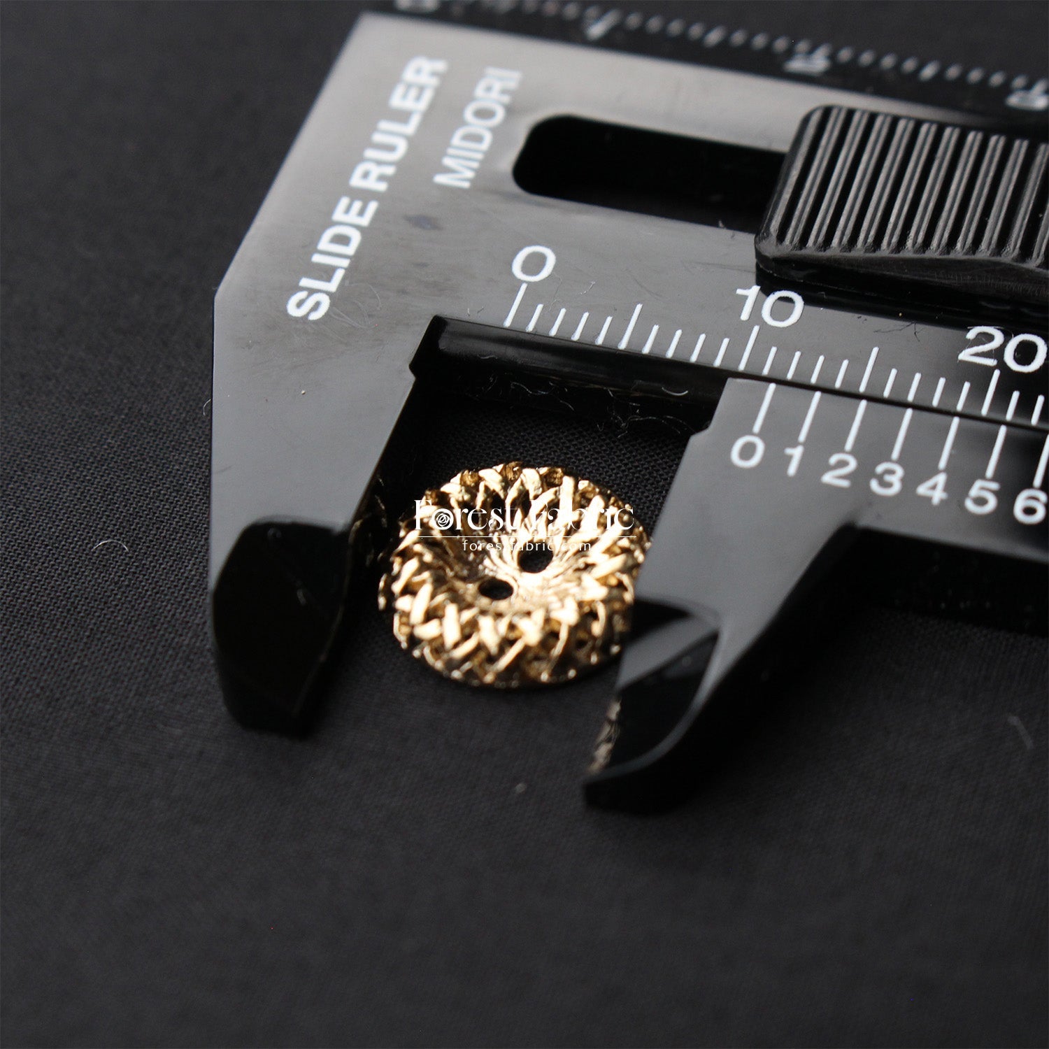 11.5mm Exquisite Braided Edge Buttons - FO:REST Fabric 布恩堂Liberty fabrictana lawnjapanese fabricykk zipper