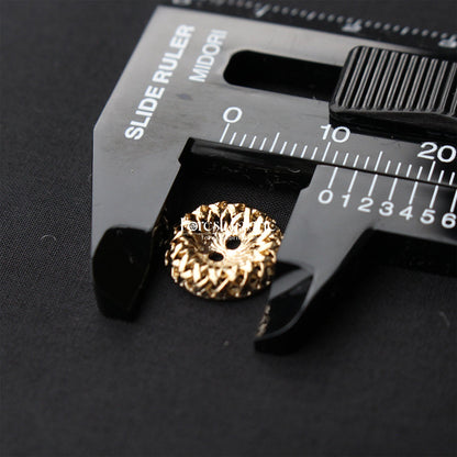 11.5mm Exquisite Braided Edge Buttons - FO:REST Fabric 布恩堂Liberty fabrictana lawnjapanese fabricykk zipper