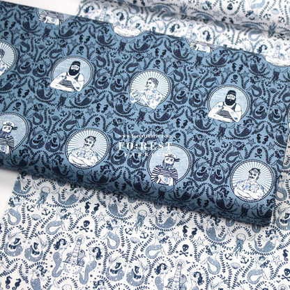 cotton - Sailor Salty Colony fabric
