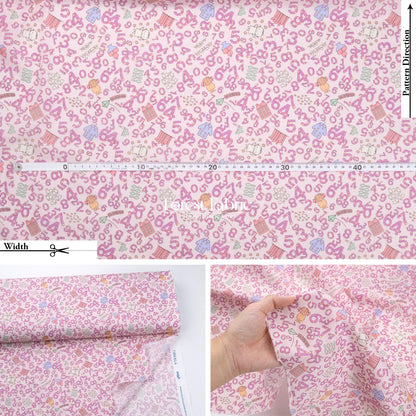 Liberty of London (Cotton Tana Lawn Fabric) - Miffy COUNTING