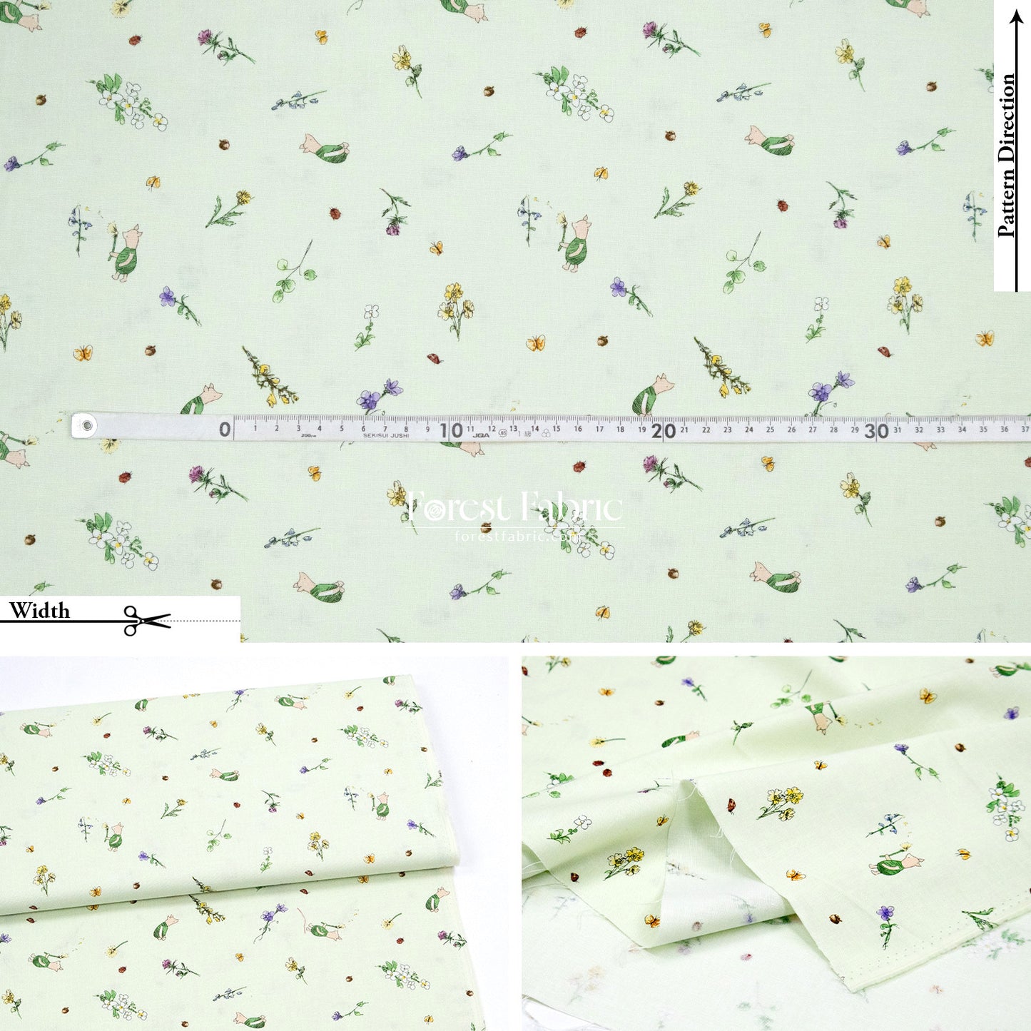 cotton - Pooh fabric