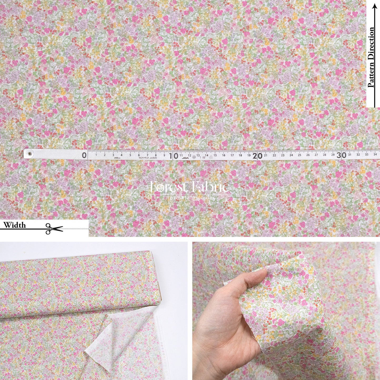 cotton -  Petite Flower fabric