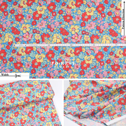 Quilting Liberty - Cosmos Park 275cm Wide Width fabric