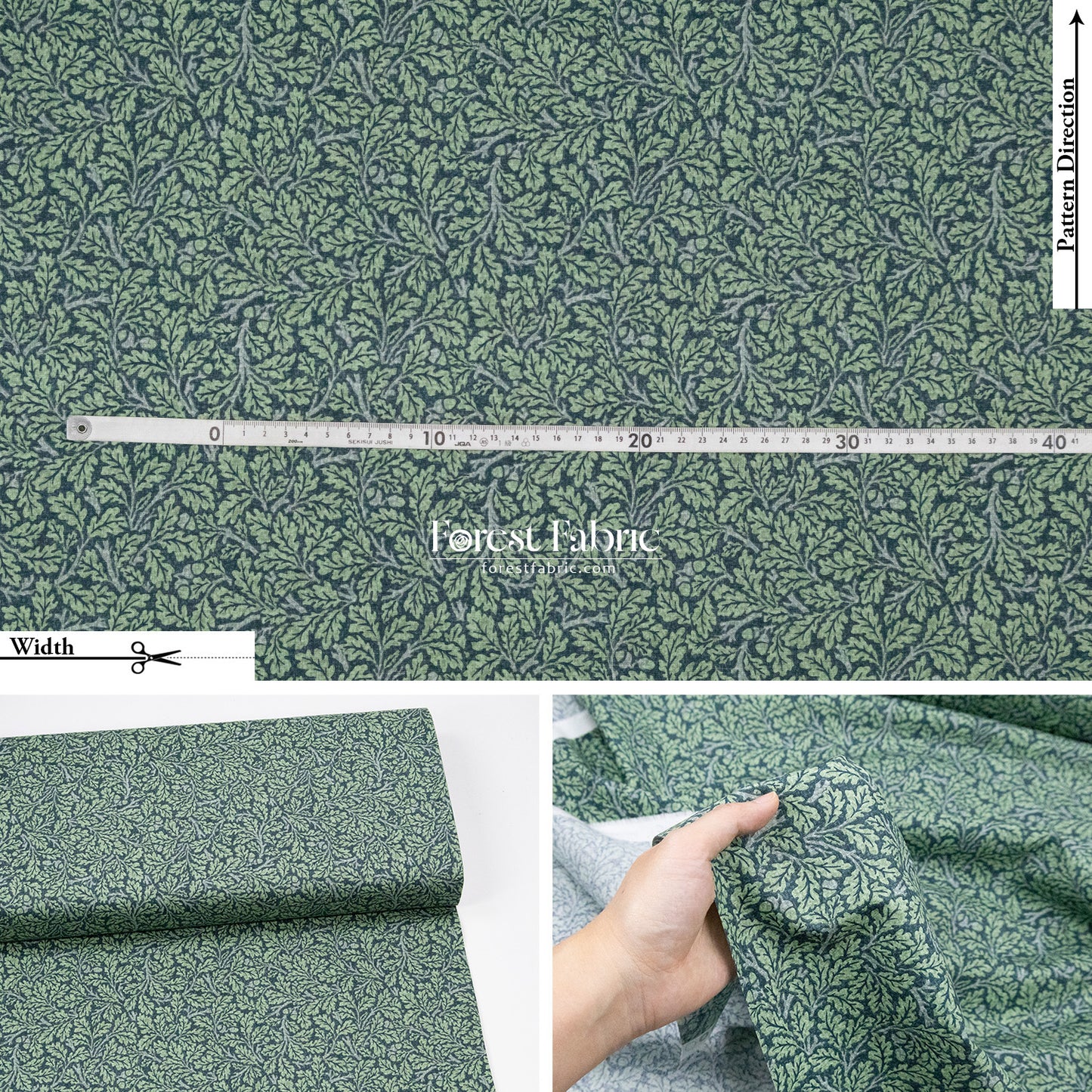 cotton - The Art of William Morris fabric 2