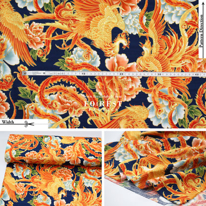 Dobby - Phoenix Japanese Style fabric
