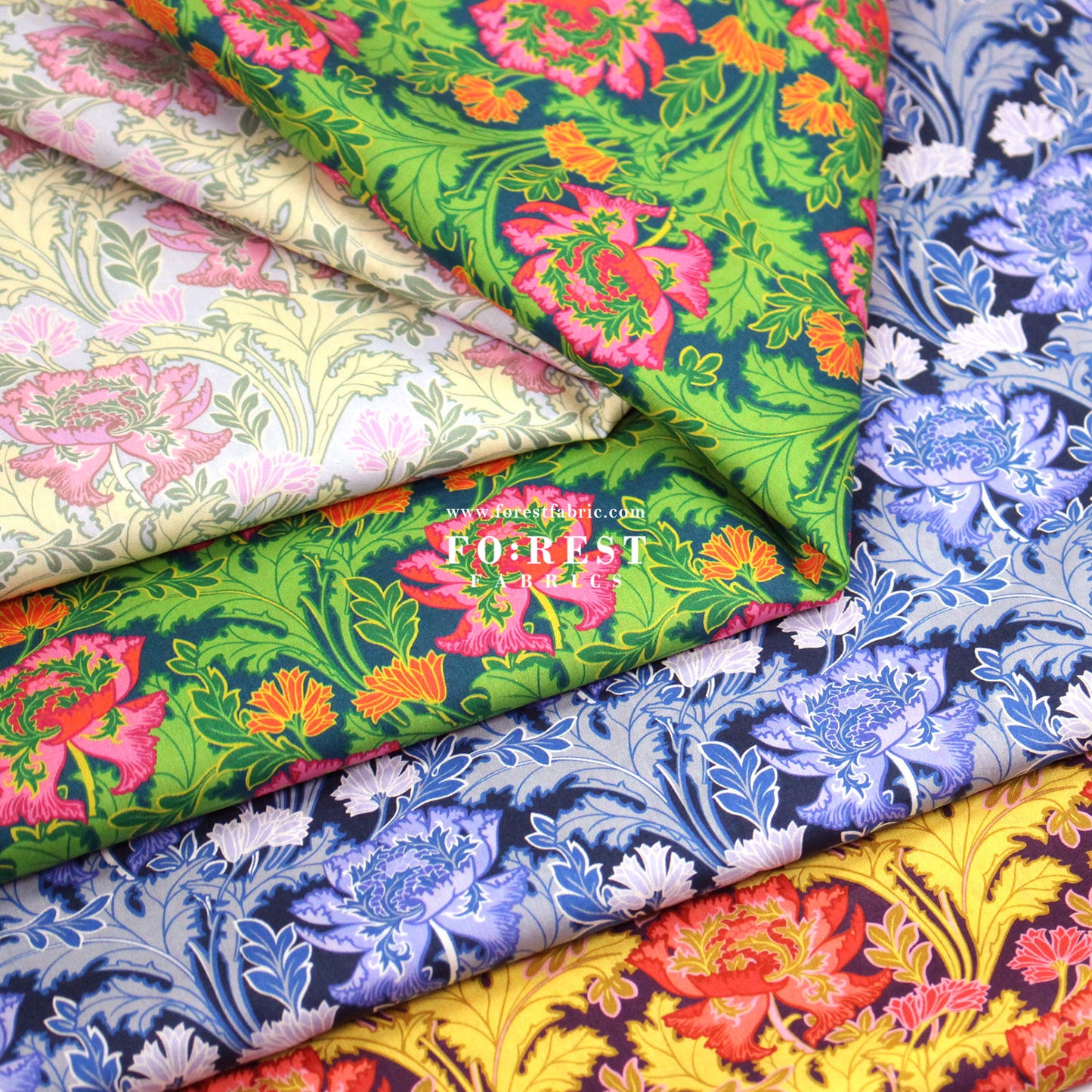 Liberty of London (Tana Lawn™ Cotton Fabric) - Poppy Flair