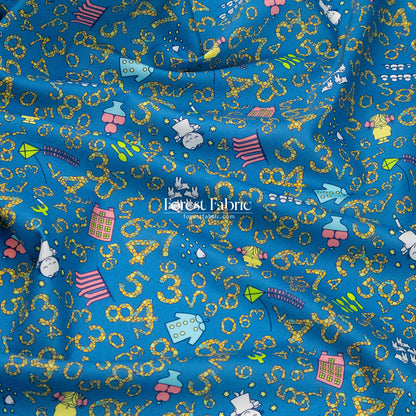 Liberty of London (Cotton Tana Lawn Fabric) - Miffy COUNTING
