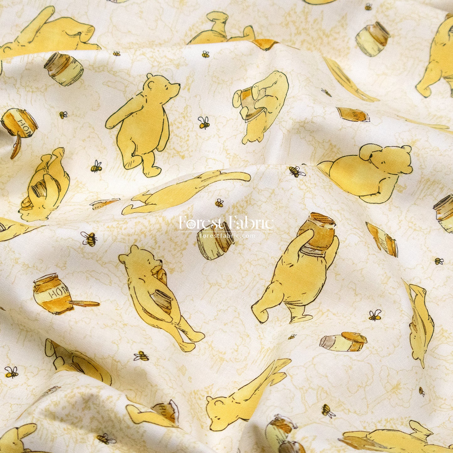 cotton - Pooh fabric