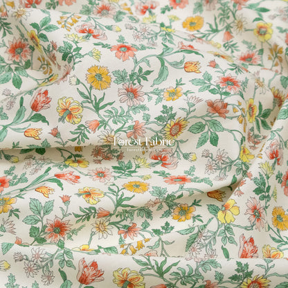 Liberty of London (Cotton Tana Lawn Fabric) - Tiger Lily