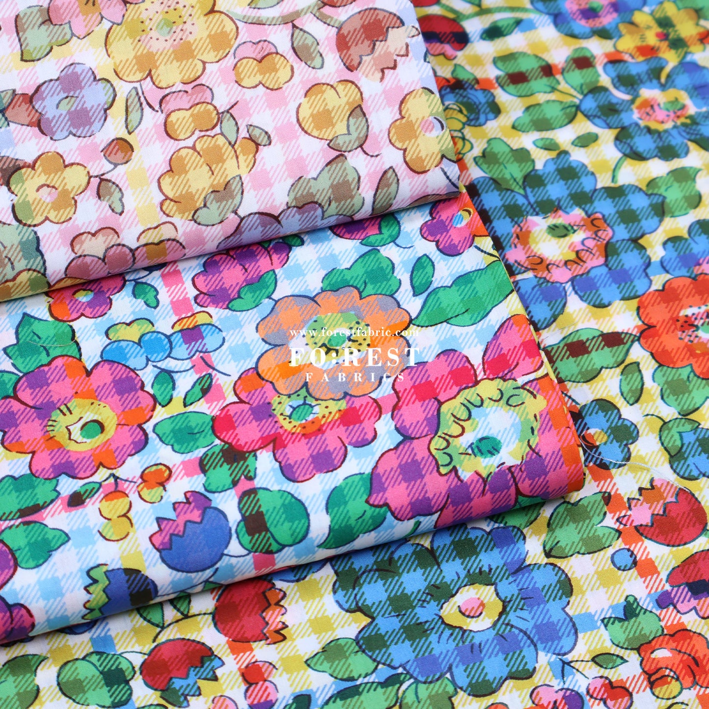 Liberty of London (Tana Lawn™ Cotton Fabric) - Betsy Check