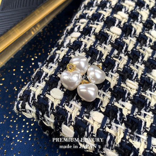 12mm heart shape Pearl Buttons - FO:REST Fabric 布恩堂Liberty fabrictana lawnjapanese fabricykk zipper
