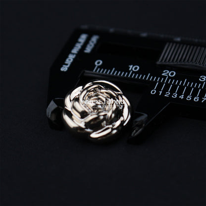 13/15/18mm Rose Blossom Buttons - FO:REST Fabric 布恩堂Liberty fabrictana lawnjapanese fabricykk zipper