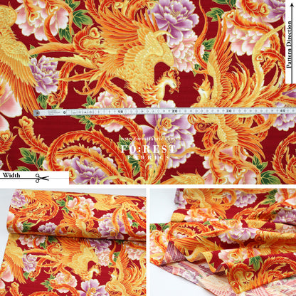 Dobby - Phoenix Japanese Style fabric