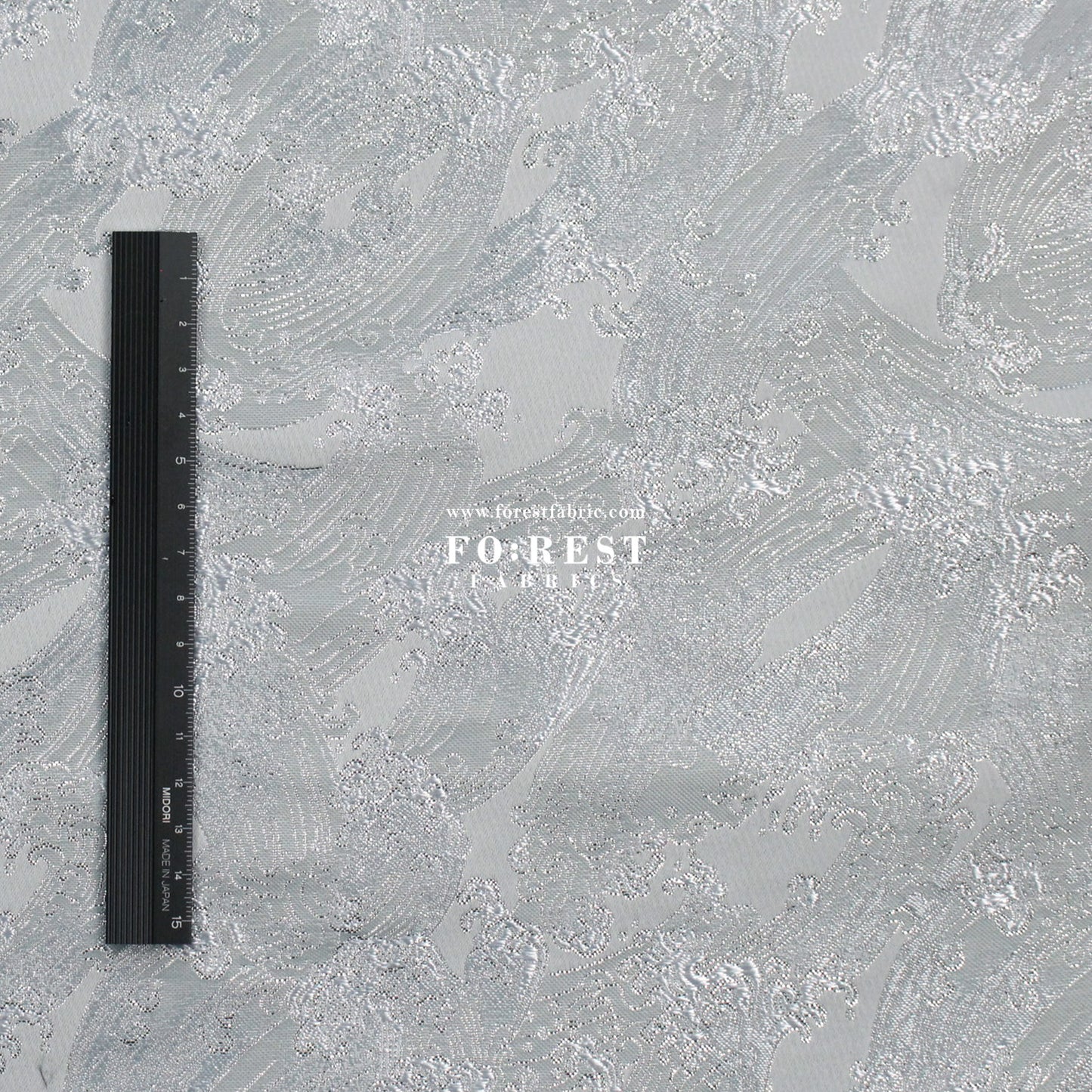 Gold Brocade - The Great Wave沖浪裏 fabric