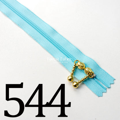 YKK 40cm Double-sided Zipper Golden