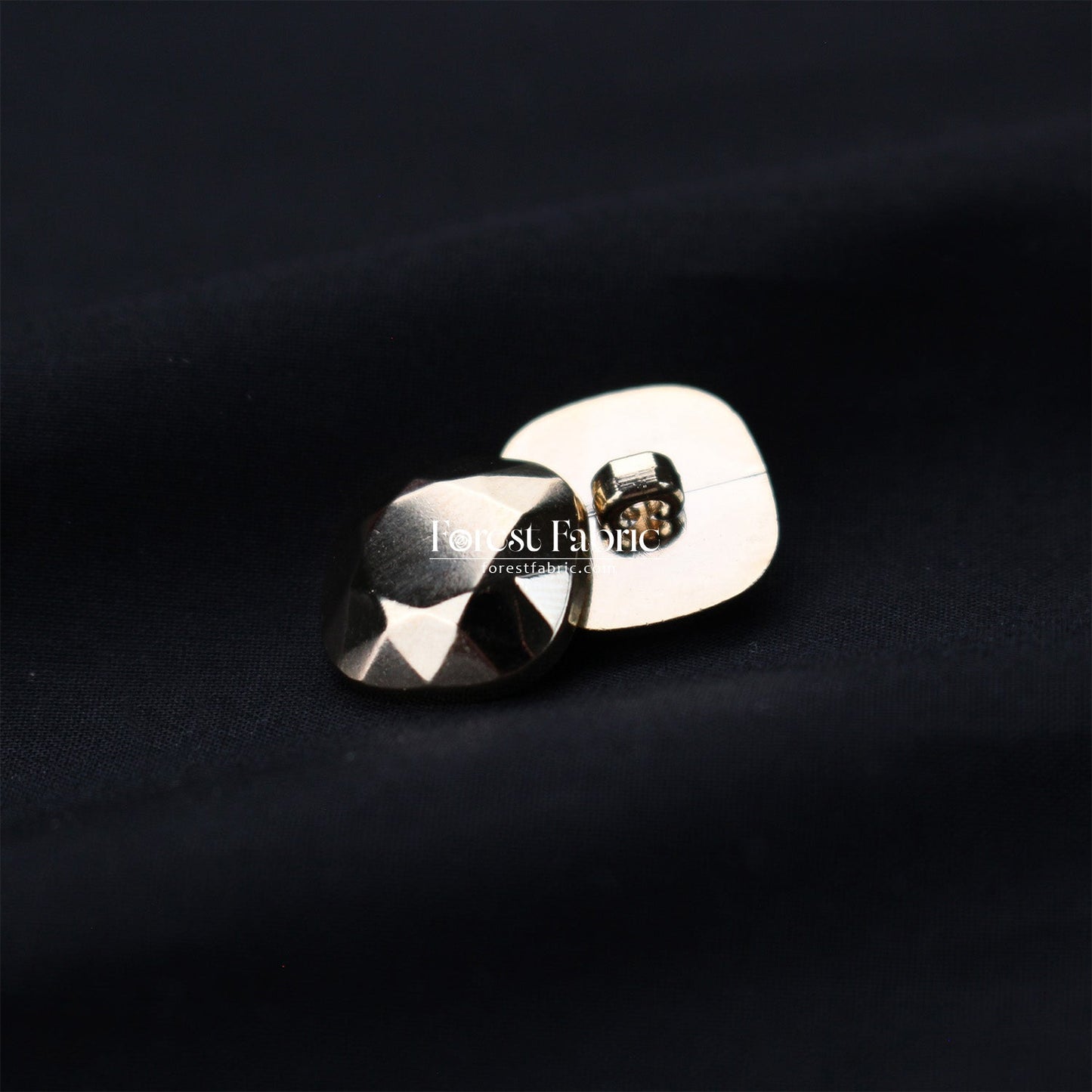 13mm Angular Buttons - FO:REST Fabric 布恩堂Liberty fabrictana lawnjapanese fabricykk zipper