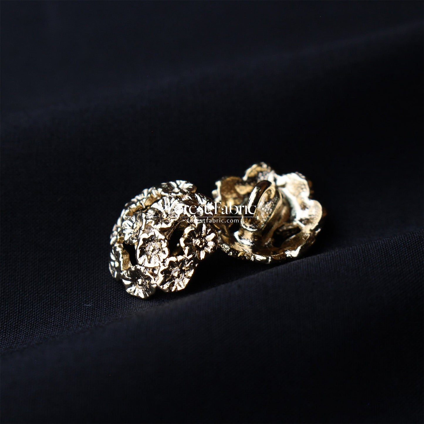 13mm Floral Bouquet Buttons - FO:REST Fabric 布恩堂Liberty fabrictana lawnjapanese fabricykk zipper