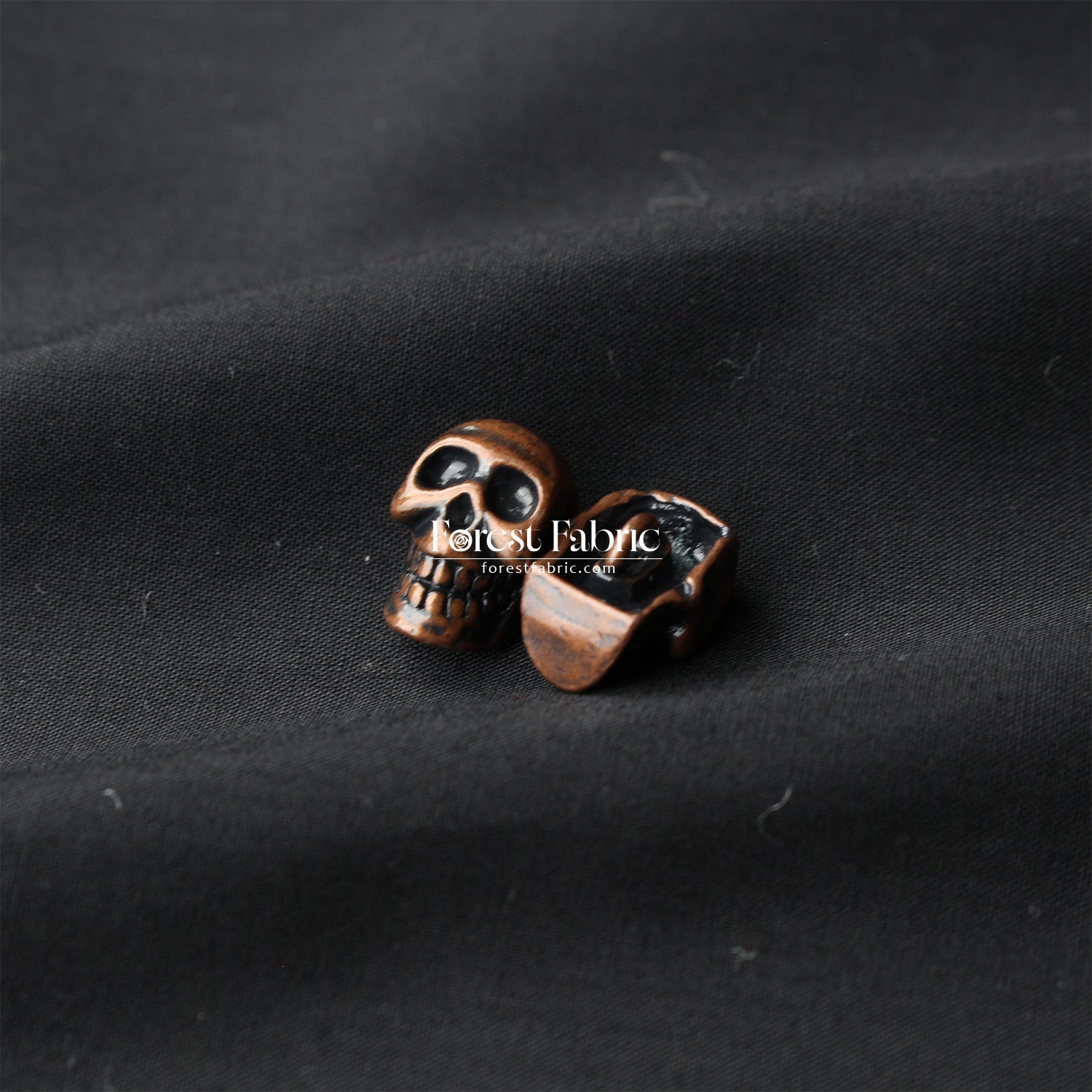 13mm Skull Buttons - FO:REST Fabric 布恩堂Liberty fabrictana lawnjapanese fabricykk zipper