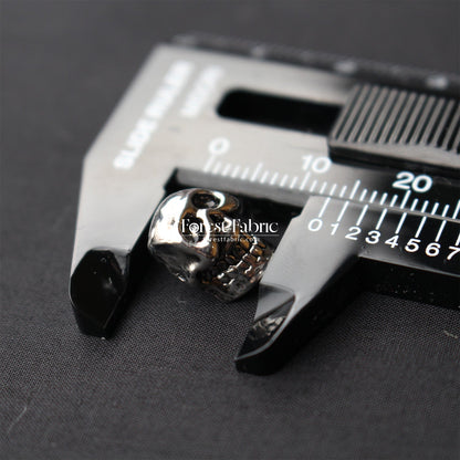 13mm Skull Buttons - FO:REST Fabric 布恩堂Liberty fabrictana lawnjapanese fabricykk zipper
