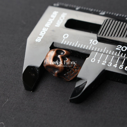 13mm Skull Buttons - FO:REST Fabric 布恩堂Liberty fabrictana lawnjapanese fabricykk zipper