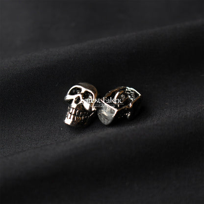 13mm Skull Buttons - FO:REST Fabric 布恩堂Liberty fabrictana lawnjapanese fabricykk zipper