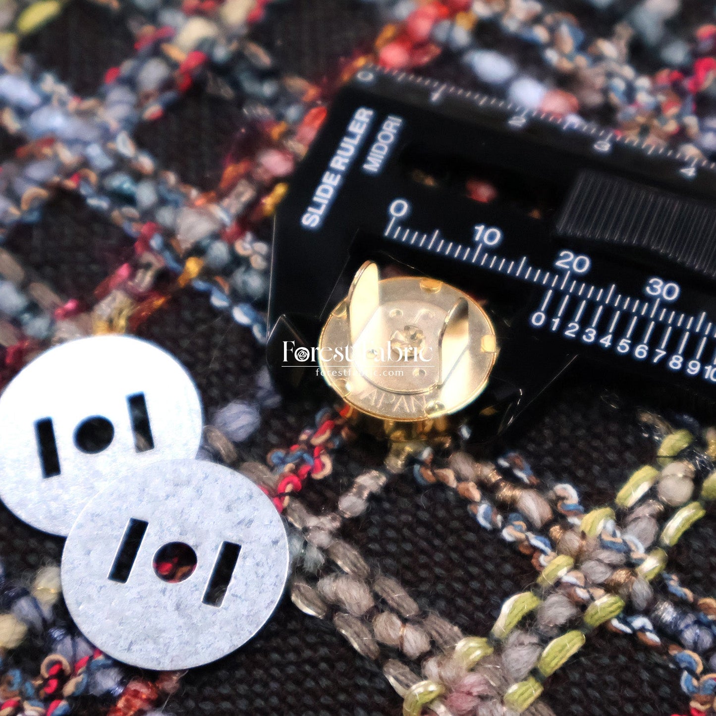 14 19mm Magnet Button 磁石扣 - FO:REST Fabric 布恩堂Liberty fabrictana lawnjapanese fabricykk zipper