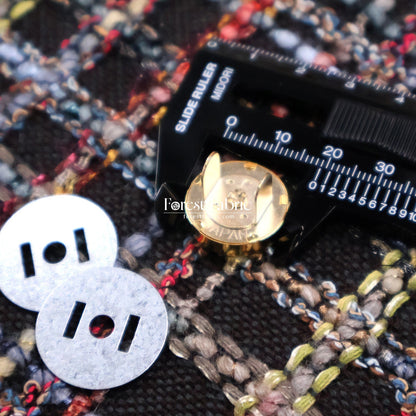 14 19mm Magnet Button 磁石扣 - FO:REST Fabric 布恩堂Liberty fabrictana lawnjapanese fabricykk zipper