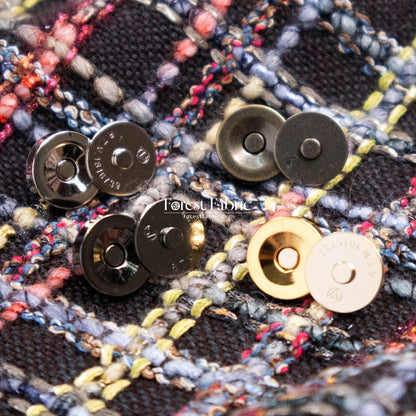 14 19mm Magnet Button 磁石扣 - FO:REST Fabric 布恩堂Liberty fabrictana lawnjapanese fabricykk zipper