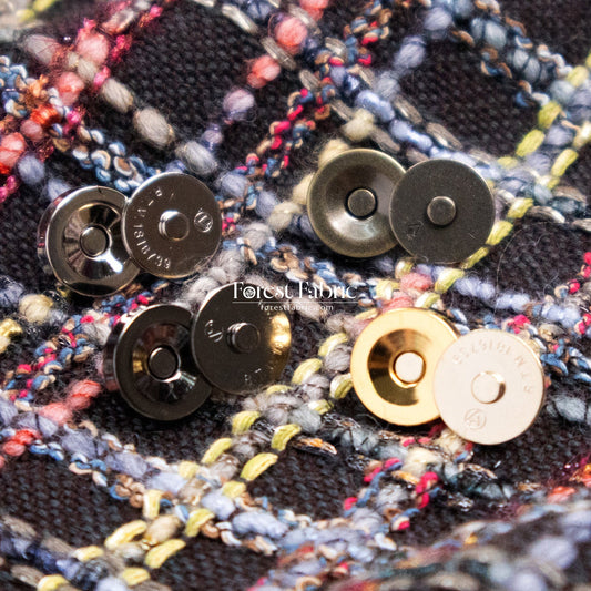 14 19mm Magnet Button 磁石扣 - FO:REST Fabric 布恩堂Liberty fabrictana lawnjapanese fabricykk zipper