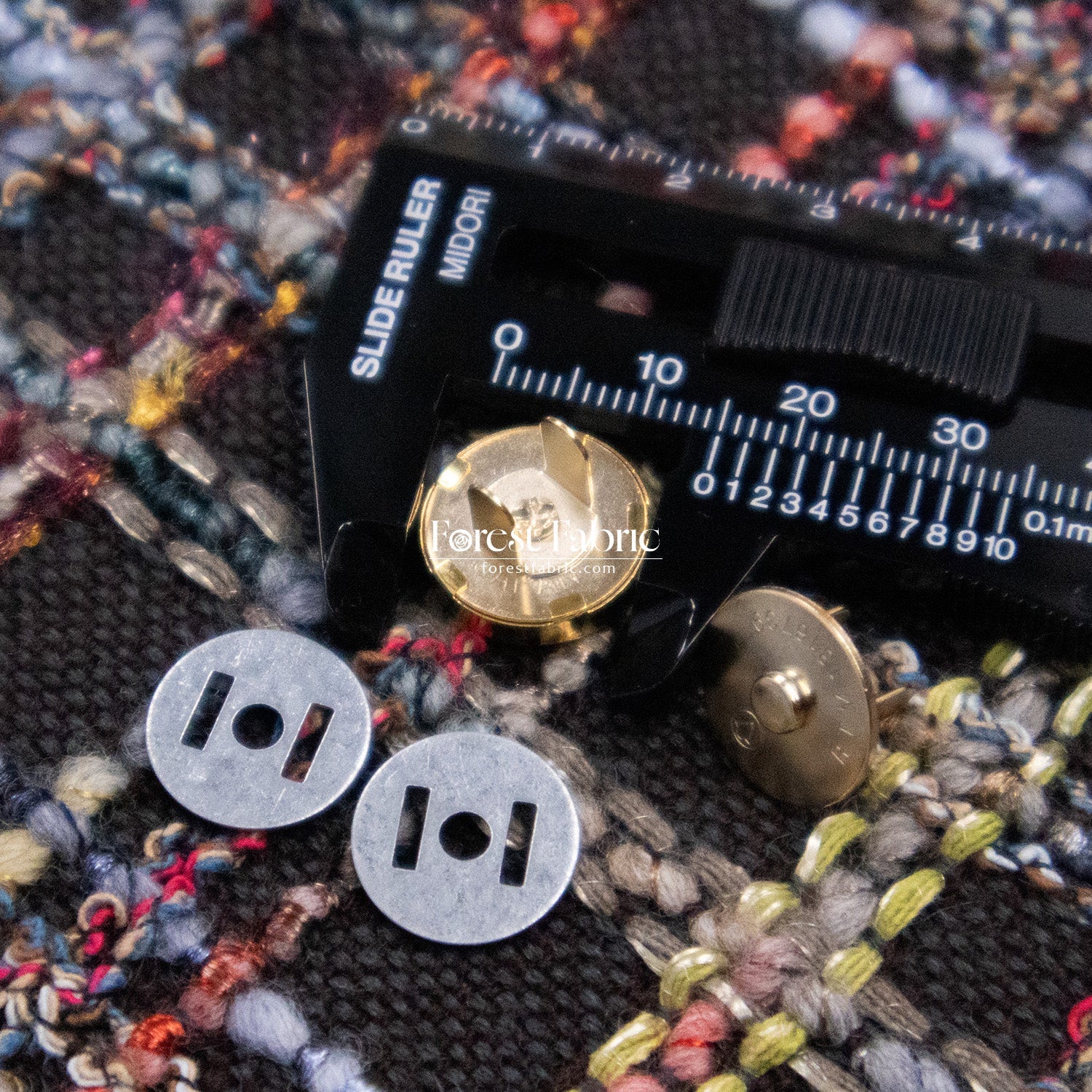 14 19mm Magnet Button 磁石扣 - FO:REST Fabric 布恩堂Liberty fabrictana lawnjapanese fabricykk zipper