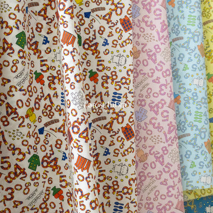 Liberty of London (Cotton Tana Lawn Fabric) - Miffy COUNTING