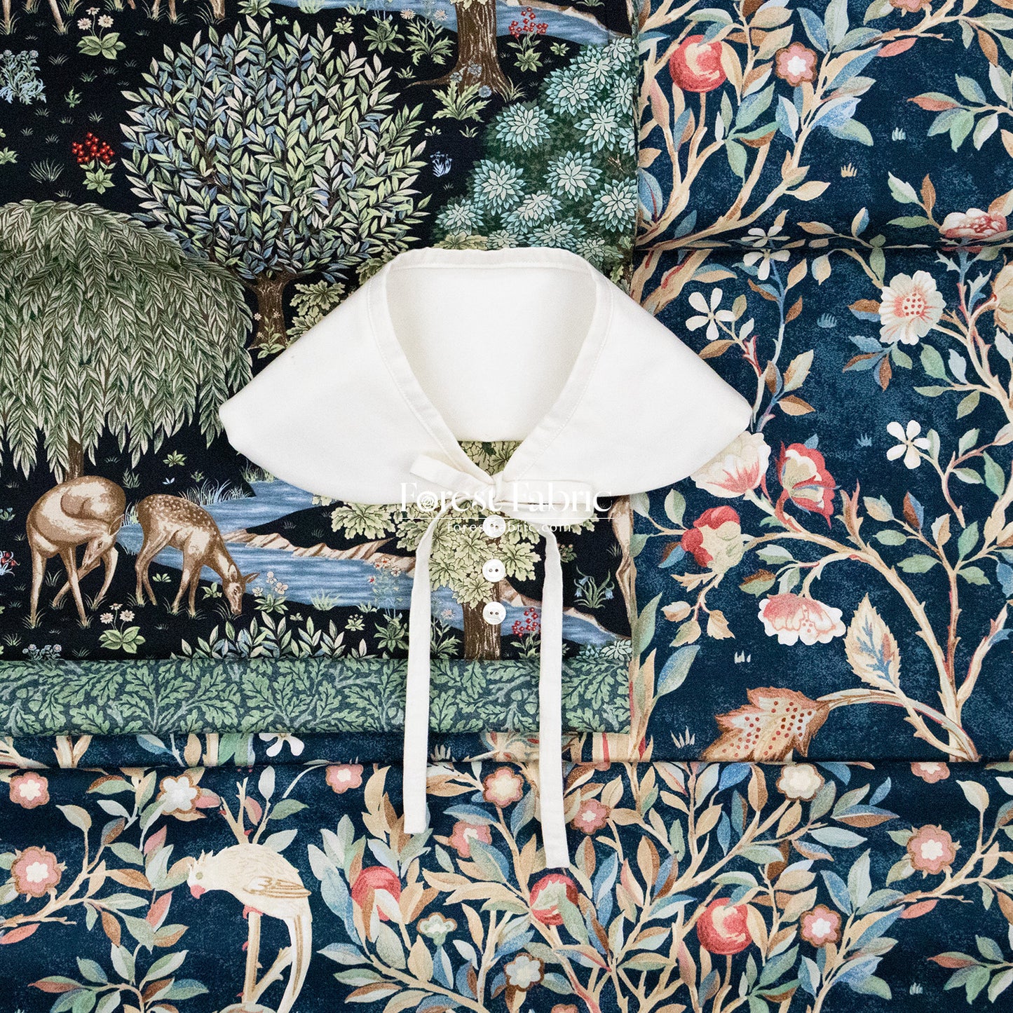 cotton - The Art of William Morris fabric 2