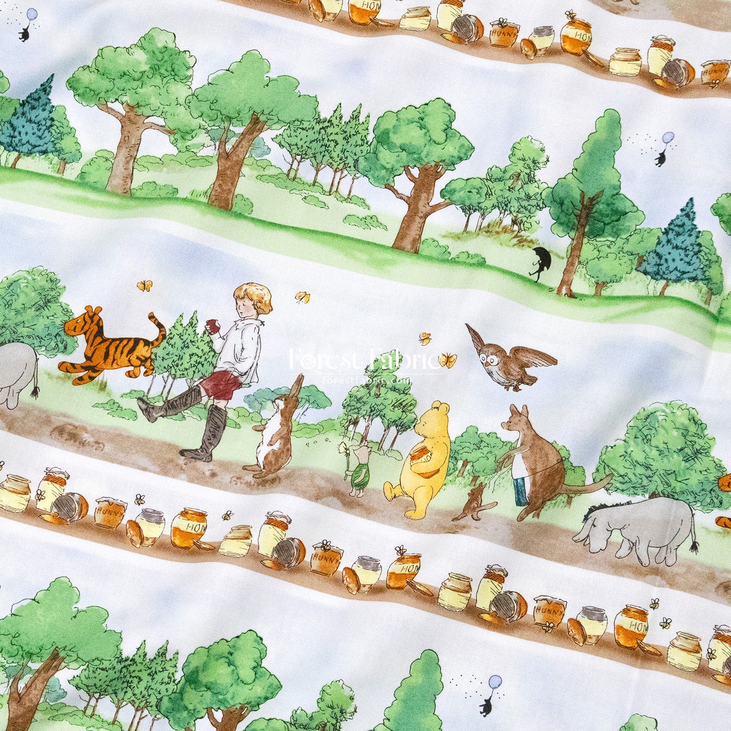 cotton - Pooh fabric
