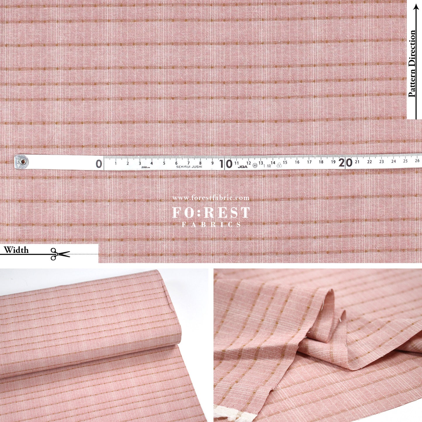 Yarn dyed cotton - Check4 fabric
