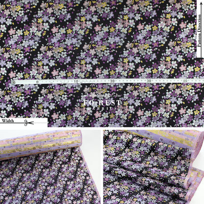 Gold Brocade - sweet Sakura fabric