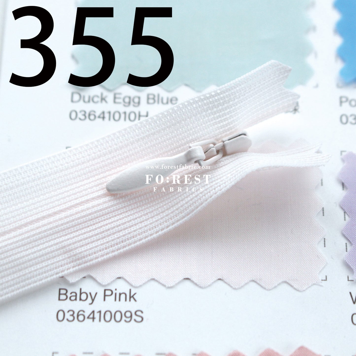 YKK25cm Invisible Zipper 服裝隱形拉鍊