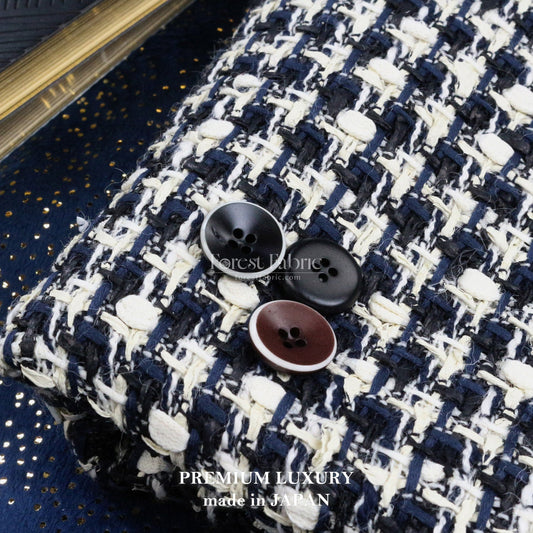15mm Buffalo Bone Buttons - FO:REST Fabric 布恩堂Liberty fabrictana lawnjapanese fabricykk zipper