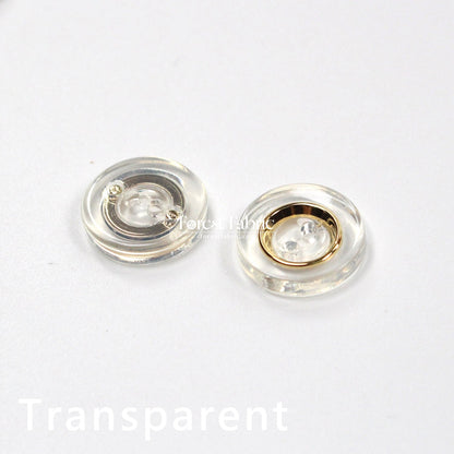 15mm Pearl & Crystal Buttons - FO:REST Fabric 布恩堂Liberty fabrictana lawnjapanese fabricykk zipper
