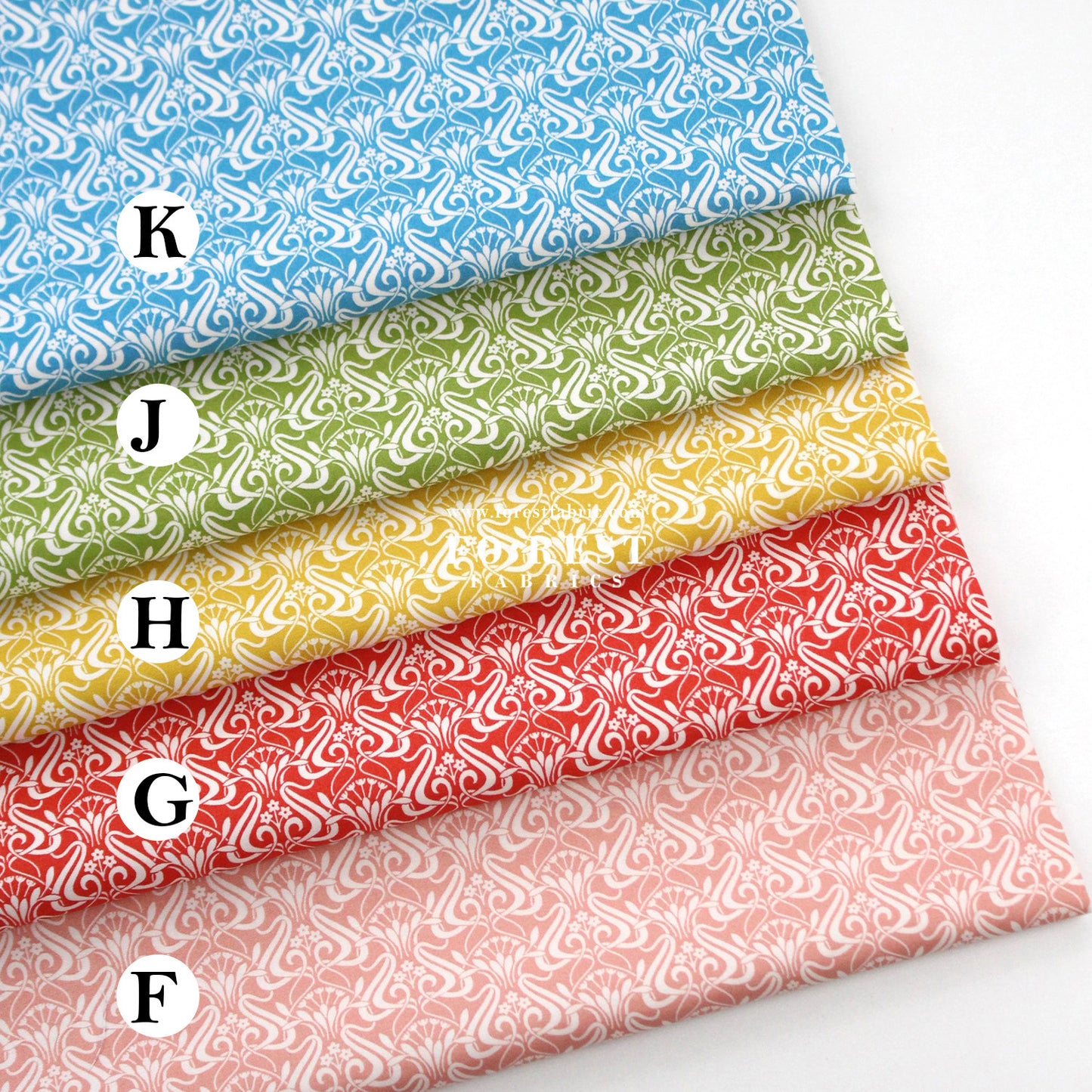 Quilting Liberty - Nouveau Shadow 2 fabric