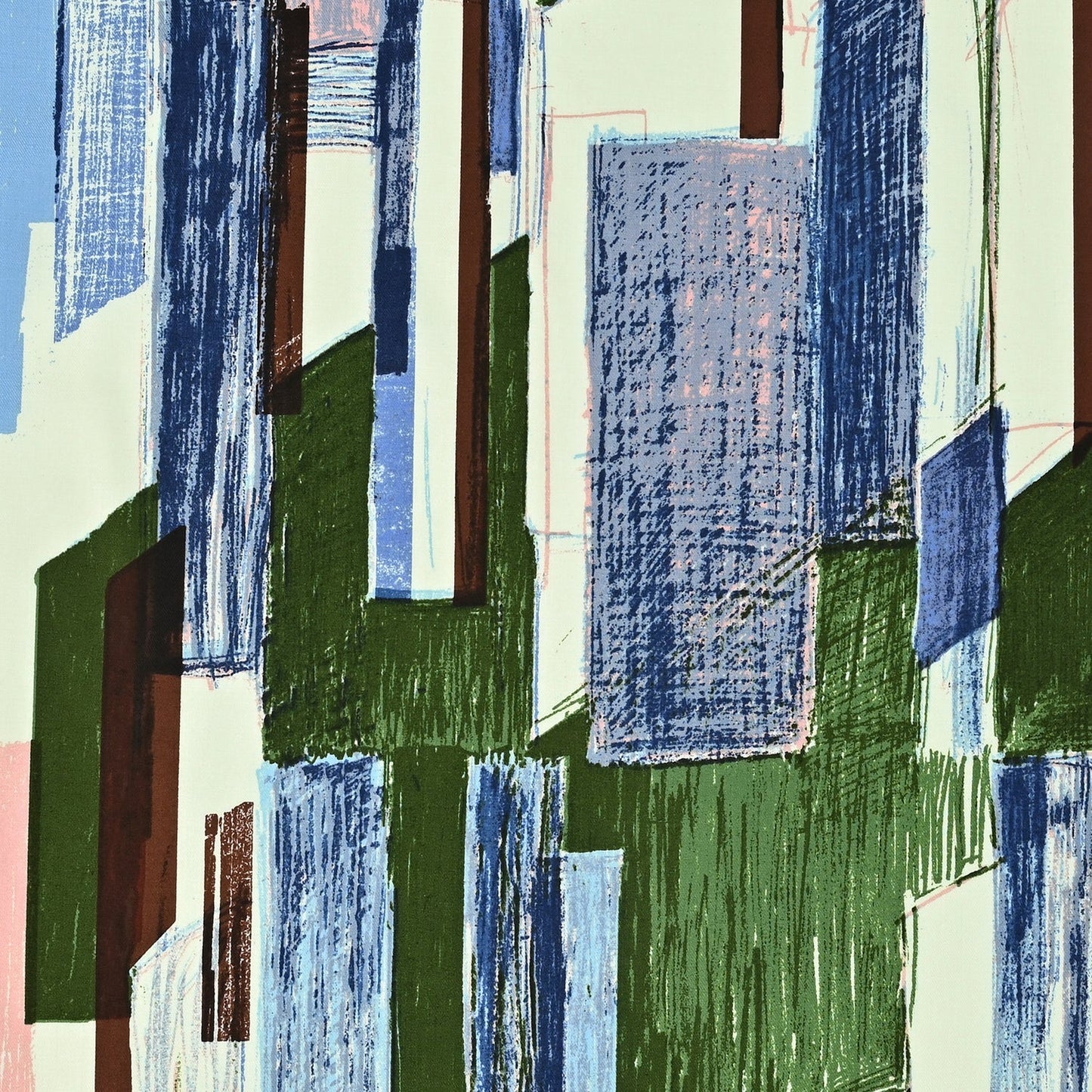 cotton - KESHIKI Office Street fabric B