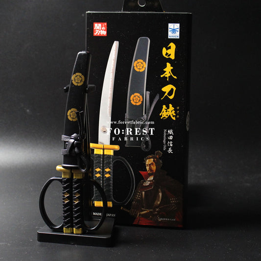 180mm Oda Nobunaga Style Scissors 織田信長手工剪刀 - FO:REST Fabric 布恩堂Liberty fabrictana lawnjapanese fabricykk zipper