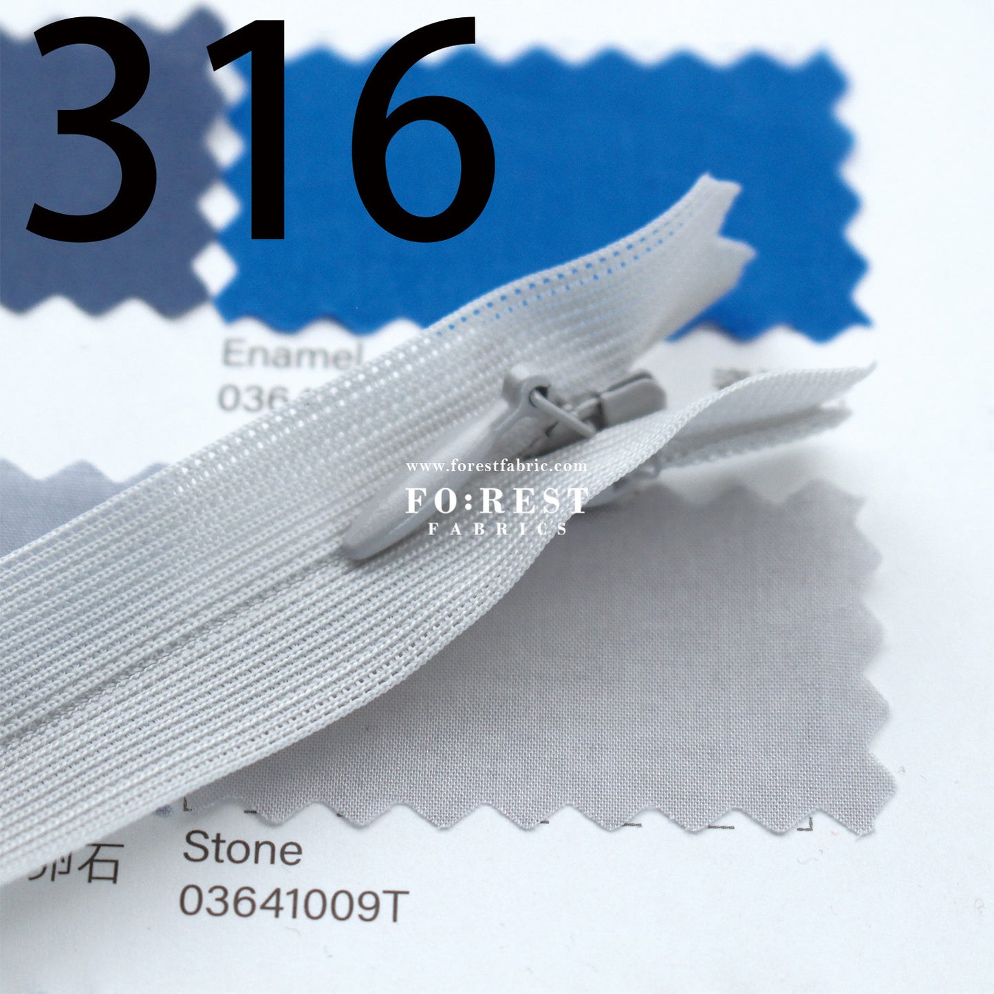 YKK25cm Invisible Zipper 服裝隱形拉鍊