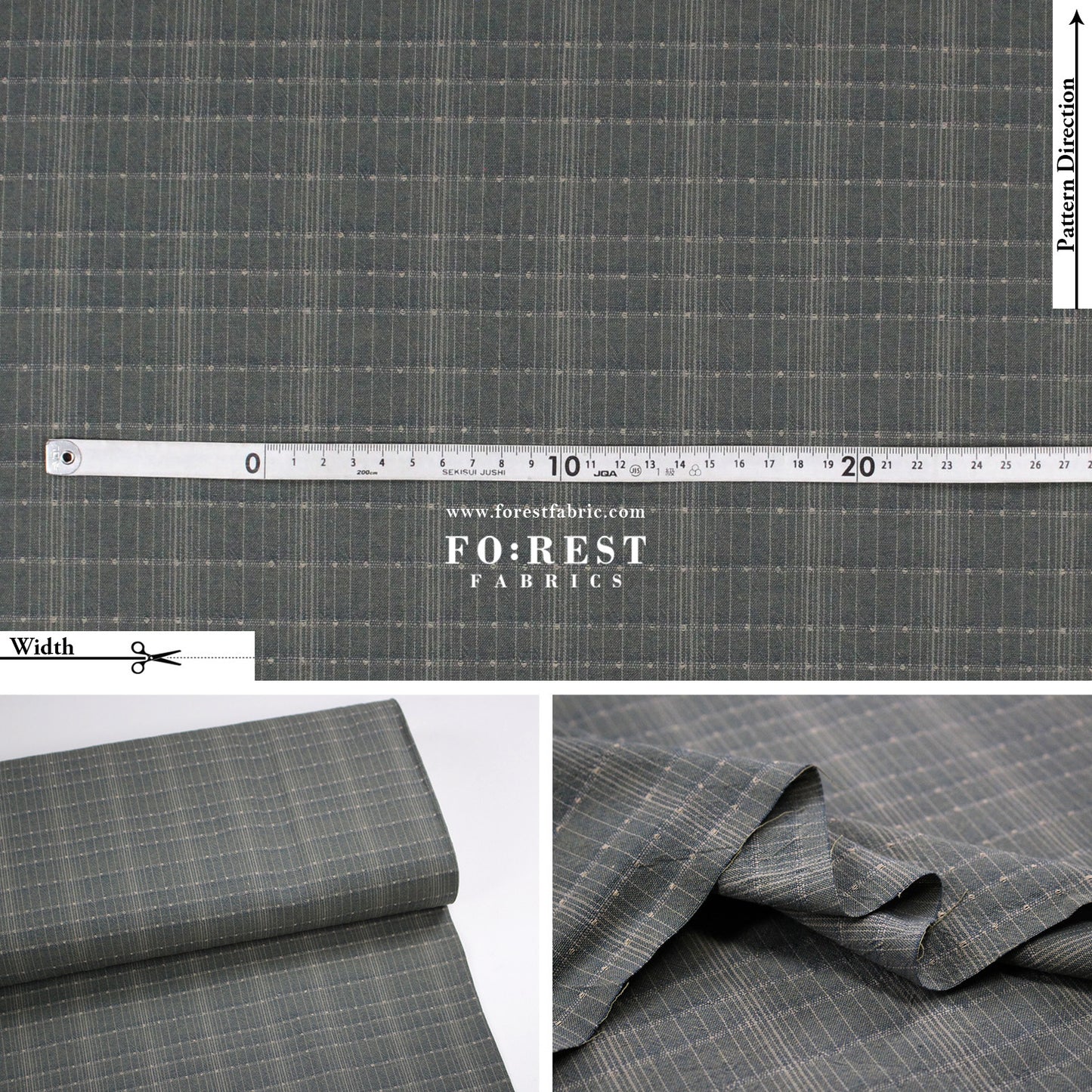 Yarn dyed cotton - Check4 fabric