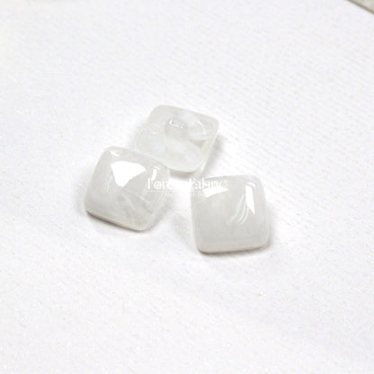 18mm Marbled Square Buttons - FO:REST Fabric 布恩堂Liberty fabrictana lawnjapanese fabricykk zipper