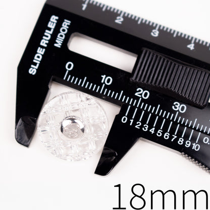 13 15 18mm Grid Shank Buttons